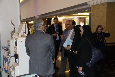 گزارش تصویری حضور شرکت تجهیزات پزشکی هلال ایران در سمینار نفرولوژی 25 لغایت 26 مهر ماه 1397 هتل اسپیناس تهران  2