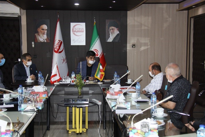 جلسه نمایندگی های فروش شرکت تجهیزات پزشکی هلال ایران