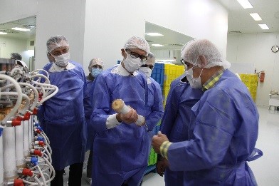 گزارش تصویری بازدید سفیر اتریش از  شرکت تجهیزات پزشکی هلال ایران