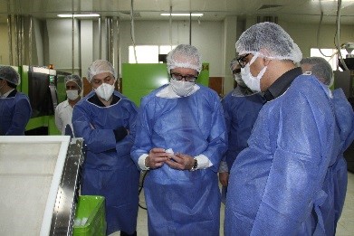 گزارش تصویری بازدید سفیر اتریش از  شرکت تجهیزات پزشکی هلال ایران