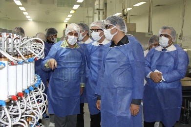 گزارش تصویری بازدید سفیر اتریش از  شرکت تجهیزات پزشکی هلال ایران