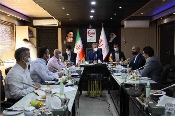 جلسه با مدیران خاورمیانه و بخش ایران شرکت فرزنیوس با مدیرعامل و اعضای هیت مدیره شرکت سها برگزار شد