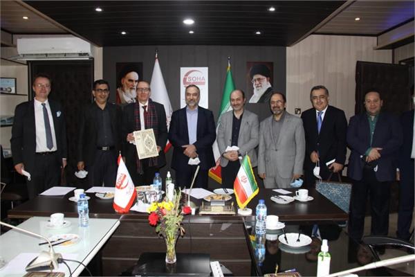 بازدید سفیر اتریش با هیات همراه از شرکت تجهیزات پزشکی هلال ایران