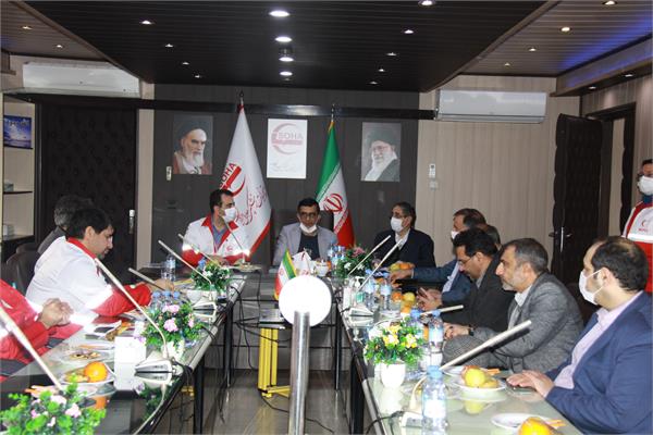 بازدید رئیس هیئت مدیره و مدیرعامل سازمان از شرکت تجهیزات پزشکی هلال ایران