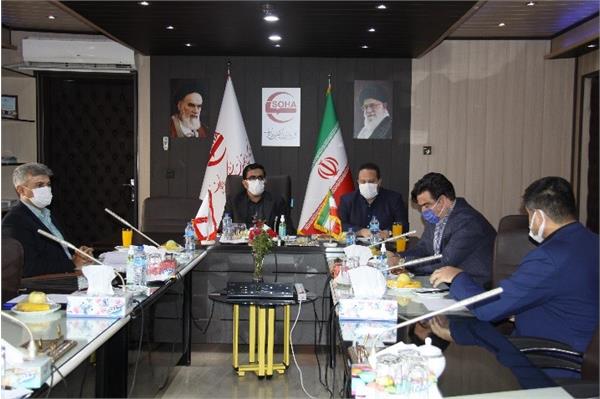 جلسه هیات مدیره تجهیزات پزشکی هلال ایران