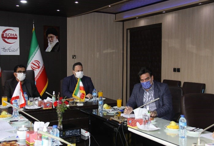 جلسه هیات مدیره تجهیزات پزشکی هلال ایران