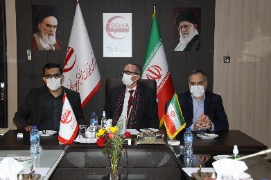 گزارش تصویری بازدید سفیر اتریش از  شرکت تجهیزات پزشکی هلال ایران