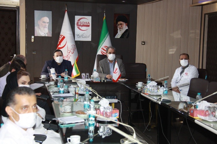 برگزاری جلسه ی بررسی پروژ های در دست اقدام