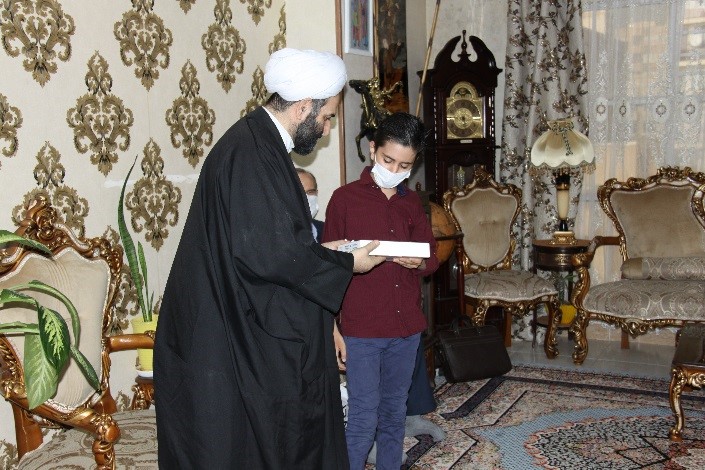 دیدار به مناسبت هفته هلال احمر از خانواده مرحوم گودرزی