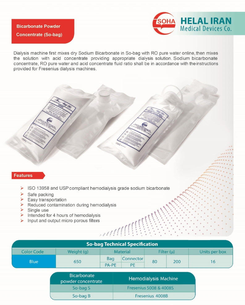 (Bicarbonate Powder Concentrate (So-Bag