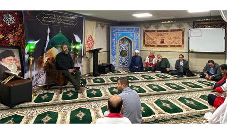 برگزاری مراسم سوگواری رحلت پیامبر اکرم (ص) و شهادت امام حسن مجتبی (ع) و امام رضا (ع) در سازمان تدارکات پزشکی