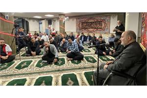 برگزاری مراسم سوگواری سالروز شهادت حضرت فاطمه زهرا (س) در سازمان تدارکات پزشکی