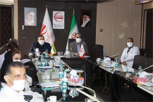 برگزاری جلسه ی بررسی پروژه های در دست اقدام 1