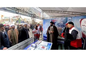 حضور پرشور سازمان تدارکات پزشکی و شرکت های تابعه در راهپیمایی ۲۲ بهمن ۱۴۰۴؛ استقبال از نمایشگاه دستاوردهای هلال‌احمر در مسیر