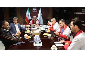 نشست مدیرعامل سازمان تدارکات پزشکی با هیئت آفریقایی در حوزه دارو و تجهیزات پزشکی