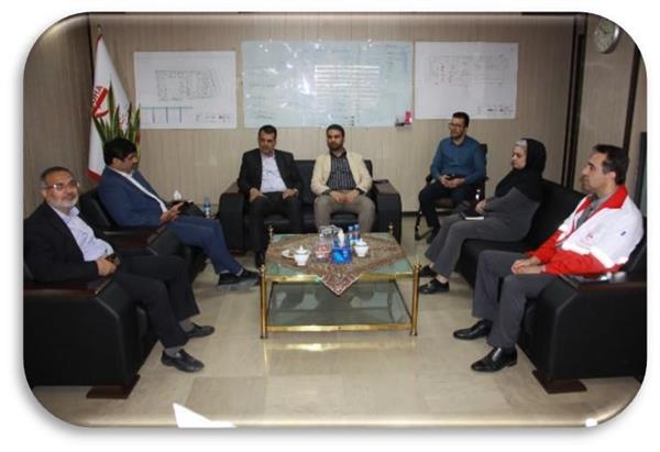 بازدید مدیرکل تجهیزات پزشکی سازمان غذا و دارو از شرکت تجهیزات پزشکی هلال ایران