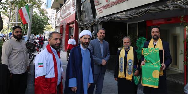 طنین عطر حرم در سازمان تدارکات پزشکی؛ خادمین آستان حضرت عبدالعظیم (ع) فضای معنوی سازمان را معطر کردند