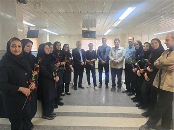 گرامیداشت روز پرستار در مرکز دیالیز تهرانپارس