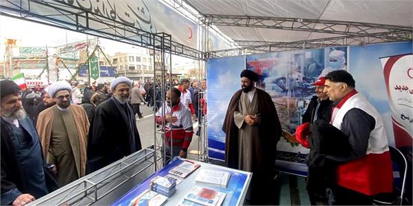 حضور پرشور سازمان تدارکات پزشکی و شرکت های تابعه در راهپیمایی ۲۲ بهمن ۱۴۰۴؛ استقبال از نمایشگاه دستاوردهای هلال‌احمر در مسیر راهپیمایی